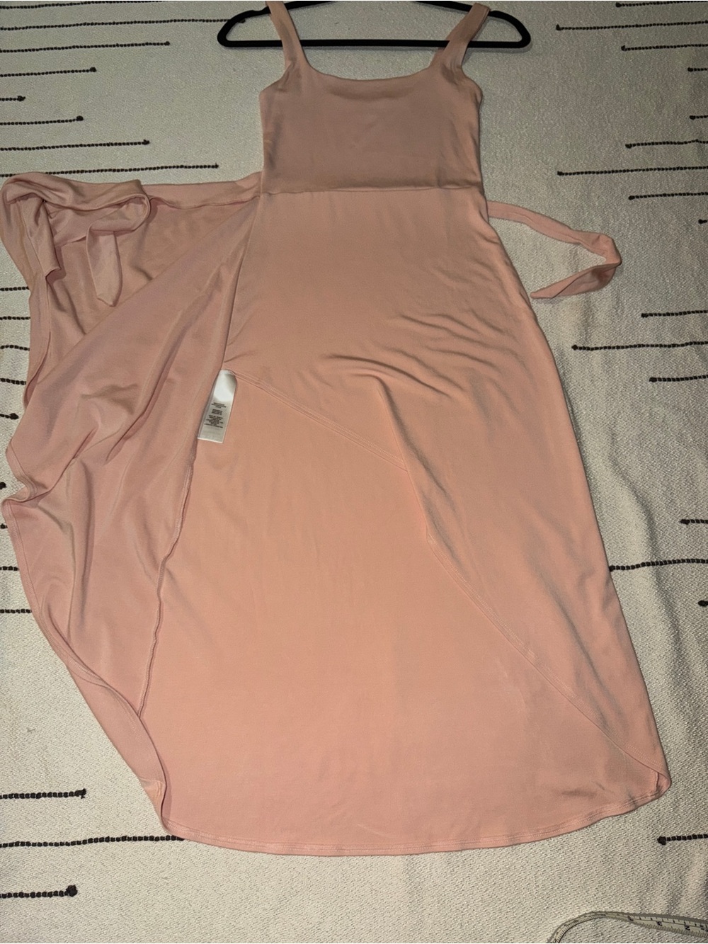 Aritzia Wilfred Saturn Midi Dress (Color: Coral Blush) - Picture 12 of 15